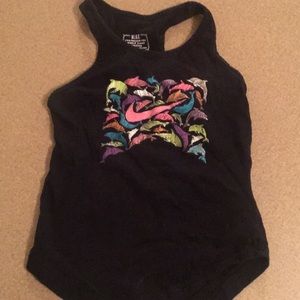 Nike tank with dolphins